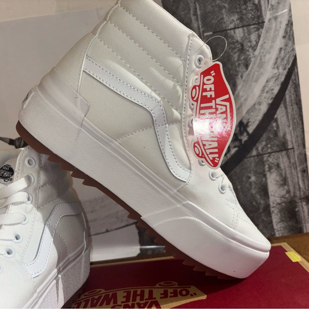 Vans Sk8-Hi Stacked sz 7.5 Men’s 9.0 Women’s - Picture 4 of 15